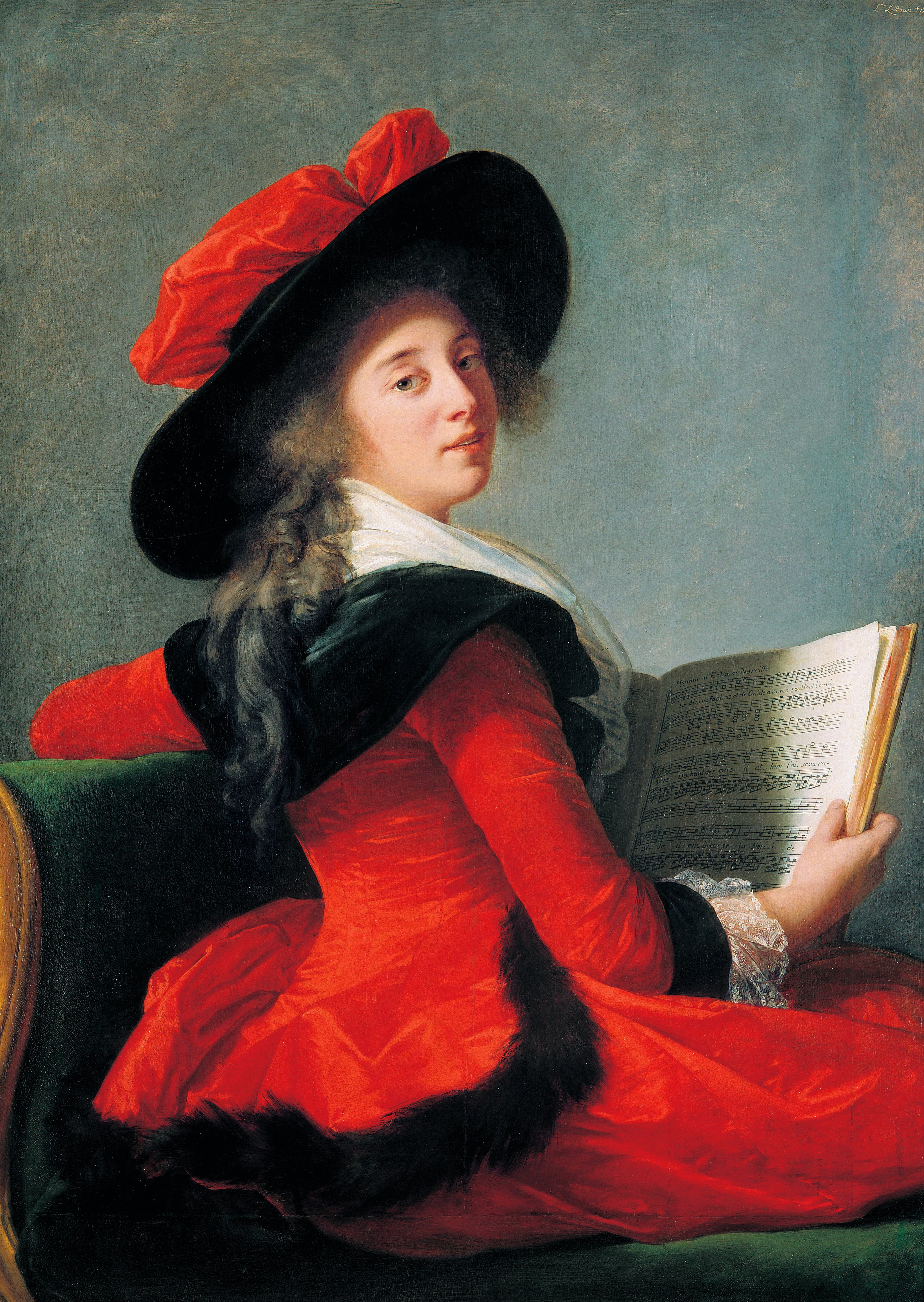 Portrait de la Baronne de Crussol - Élisabeth Vigée Le Brun