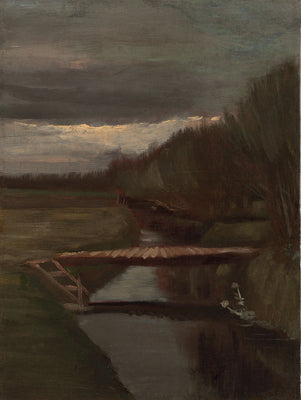 Gangbro over en grøft - Vincent van Gogh