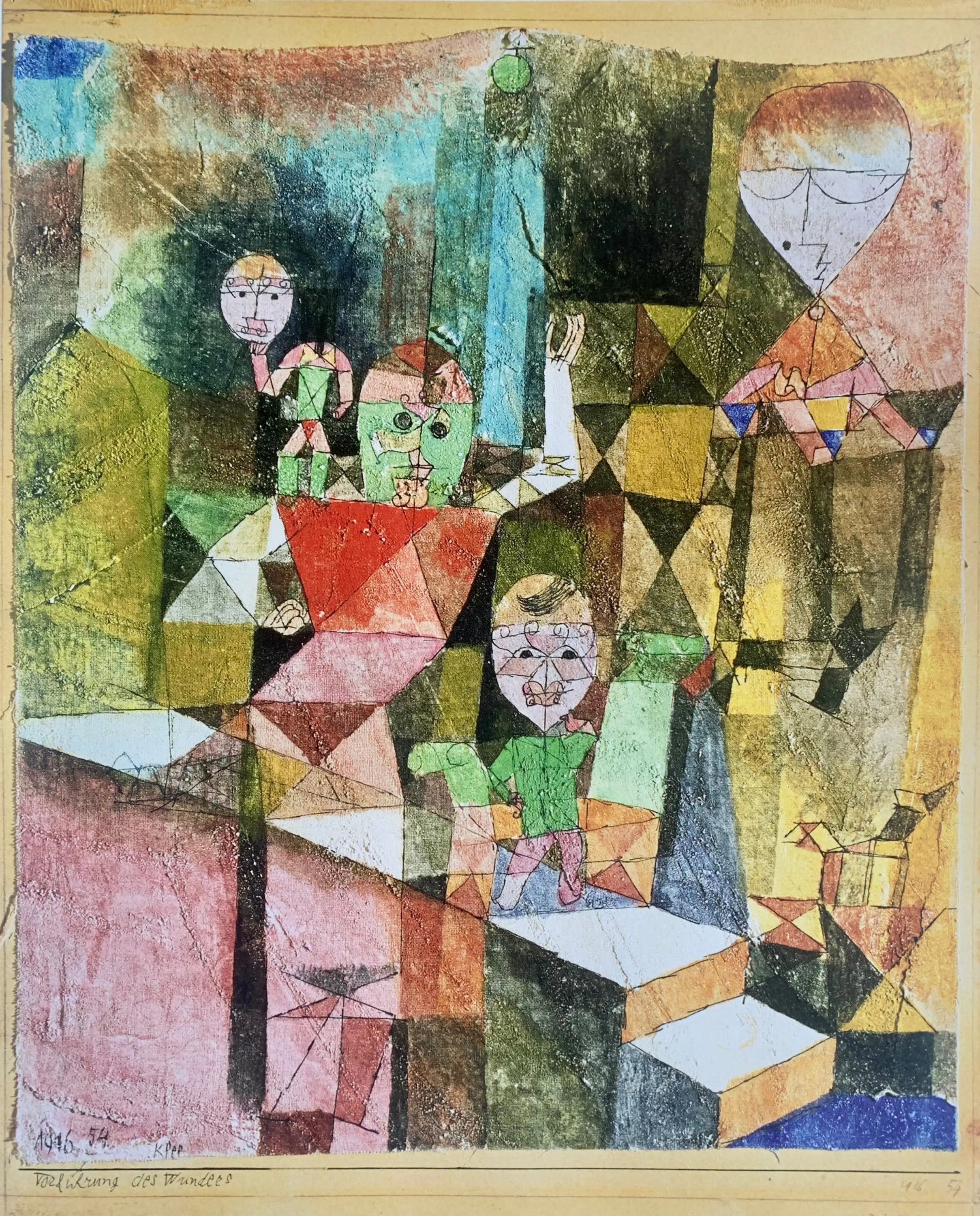 Présentation du miracle - Paul Klee - Alpha Reproduction