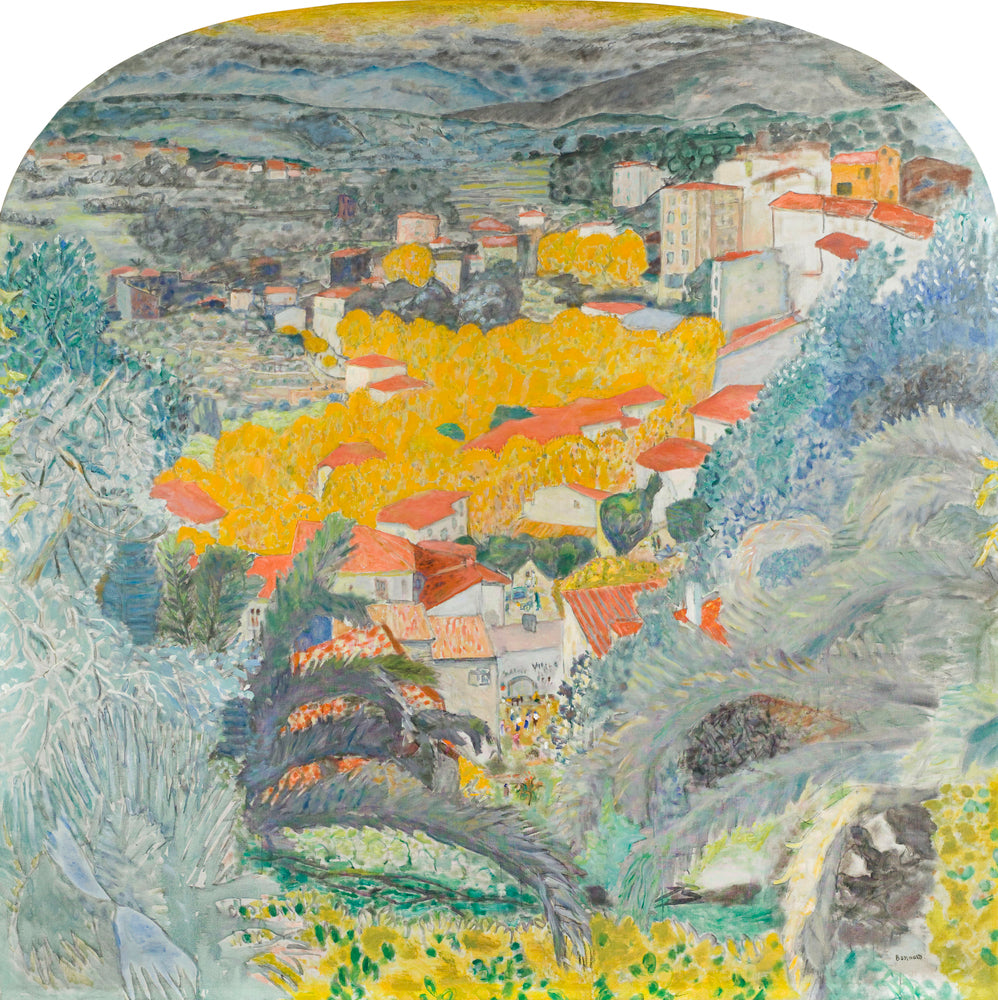 Reproduction du tableau « Vue du Cannet - Pierre Bonnard » par Alpha Reproduction en peinture à l’huile
