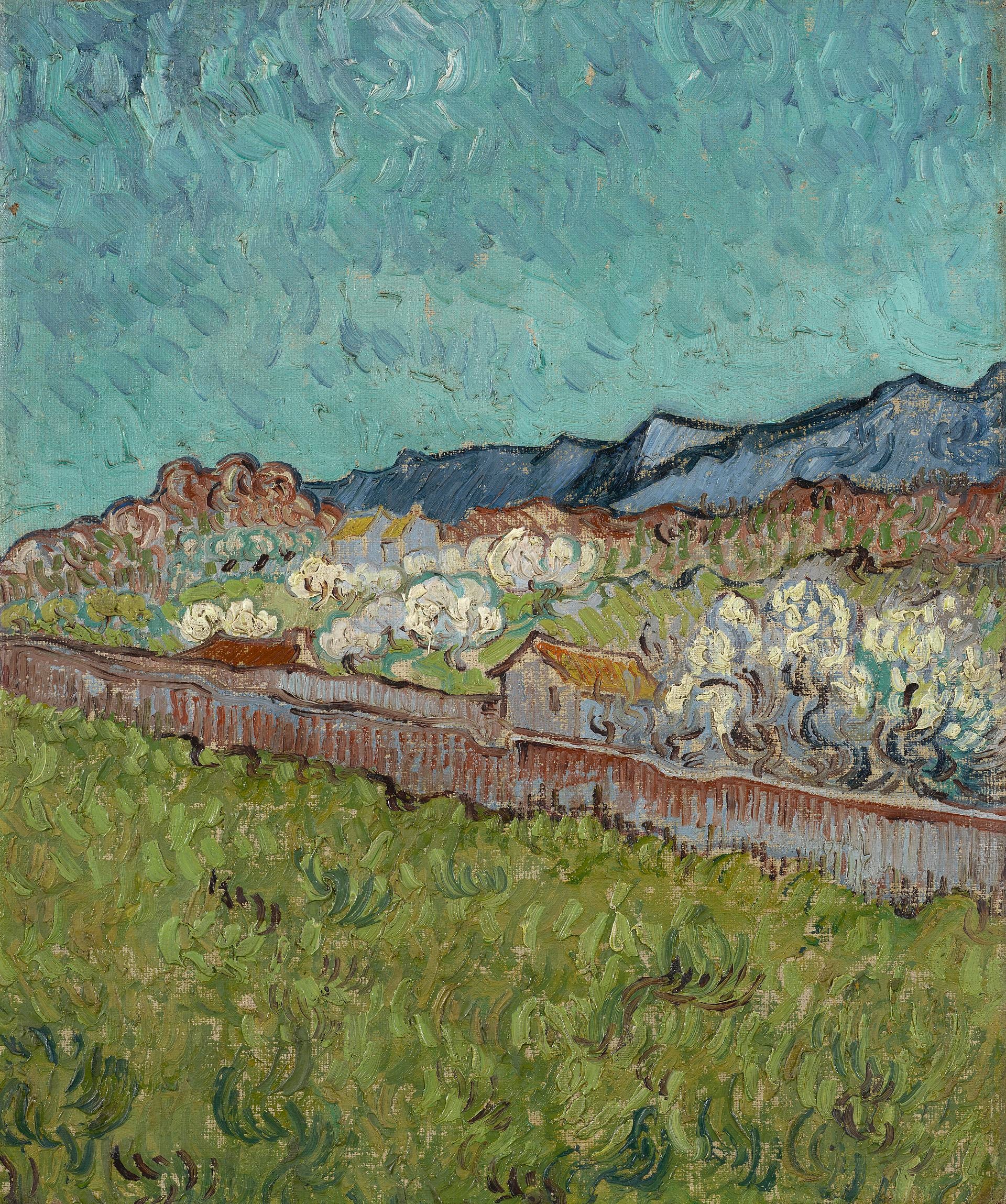 Udsigt over Alpilles - Vincent van Gogh