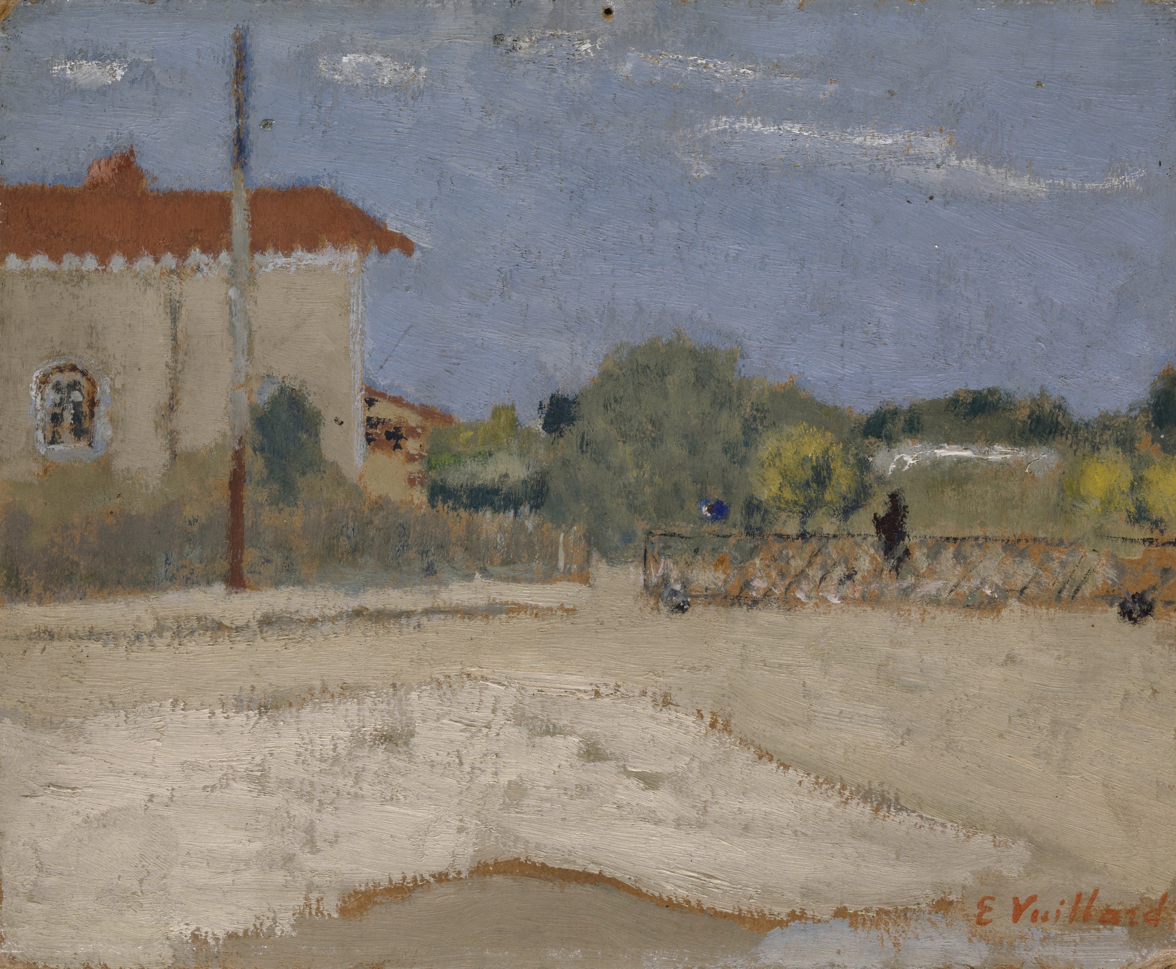 L'Étang-la-Ville. La gare - Édouard Vuillard