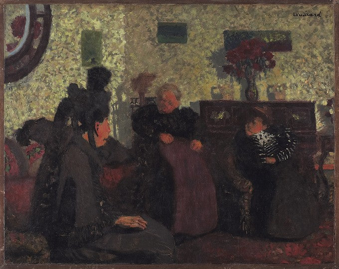 La conversation - Édouard Vuillard