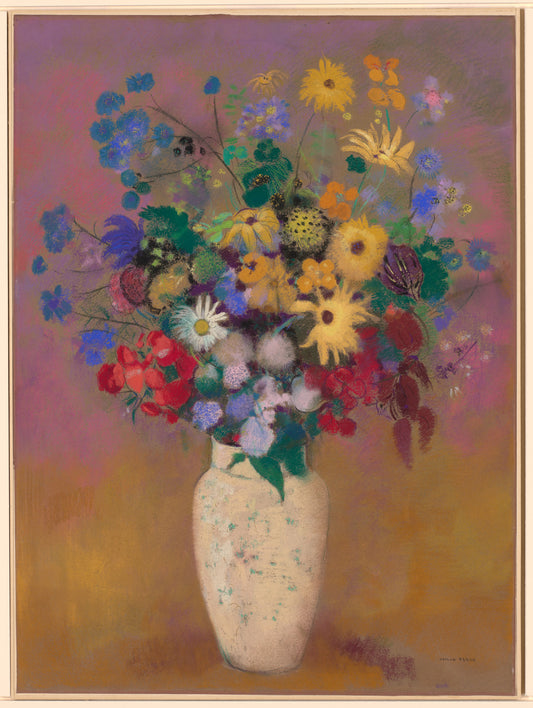 🌺 Blomster Vase – Odilon Redon