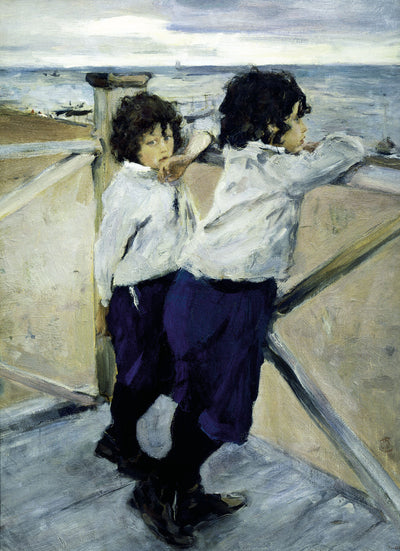 Enfants. Sacha et Yura Serov - Valentin Serov