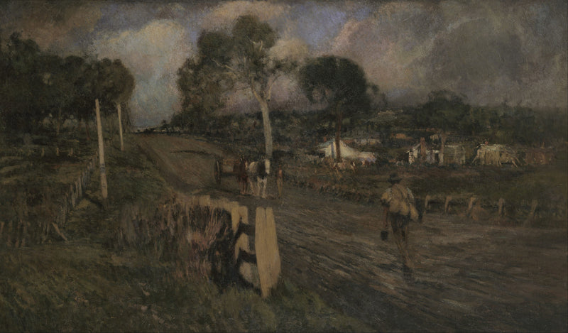 Nearing the township - Walter Withers