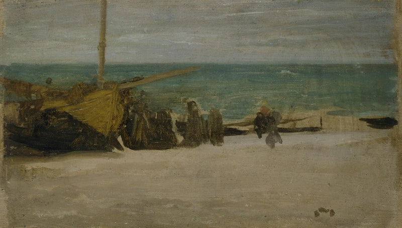 Havets bred: grå og sort - James Abbott McNeill Whistler
