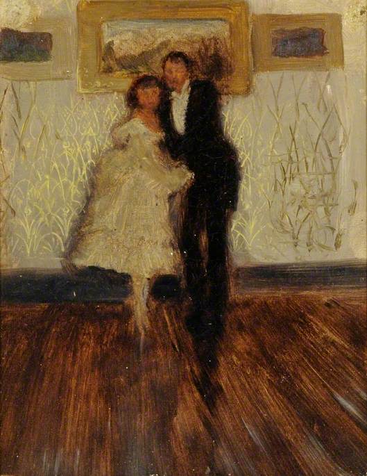 Reproduction du tableau « La leçon de danse - James Abbott McNeill Whistler » par Alpha Reproduction en peinture à l’huile