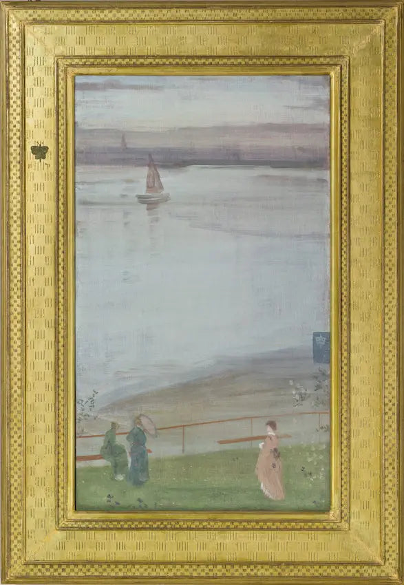 Reproduction du tableau « Variations en violet et vert - James Abbott McNeill Whistler » par Alpha Reproduction en peinture à l’huile