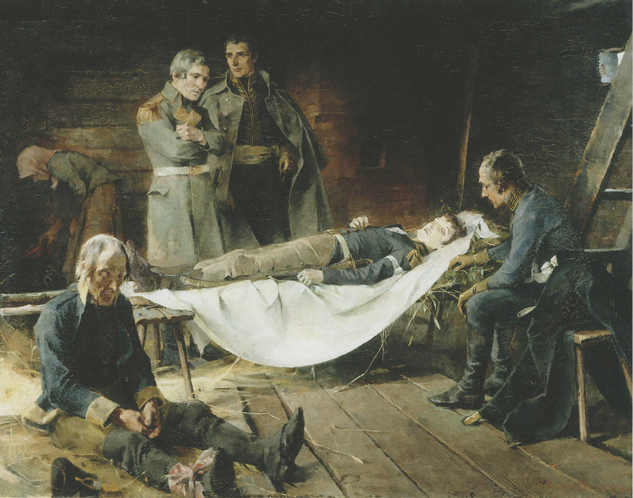 Wilhelm von Schwerinin kuolema (1886) - Helene Schjerfbeck