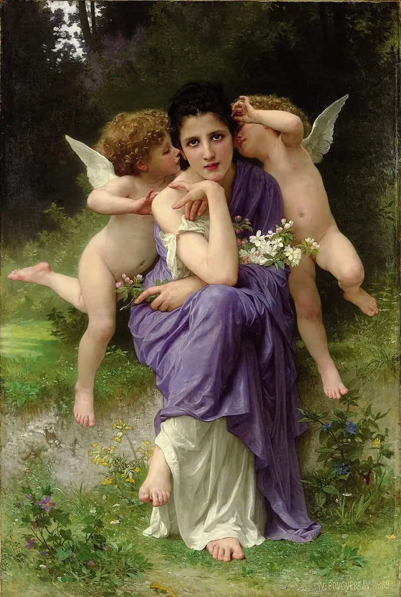 Forårssange - Bouguereau