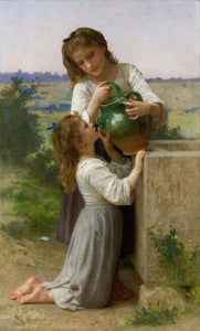 Ved fontænen - Bouguereau