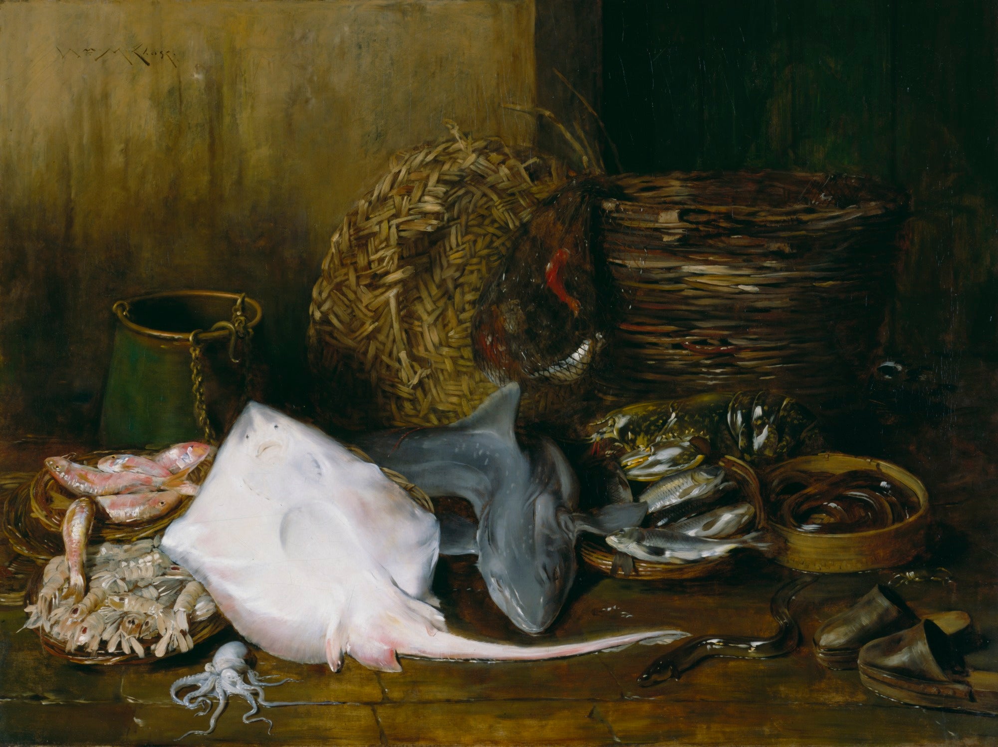 Le rendement des eaux - William Merritt Chase