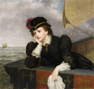 Marie Stuart, reine d'Écosse, faisant ses adieux à la France, 1561 - William Powell Frith