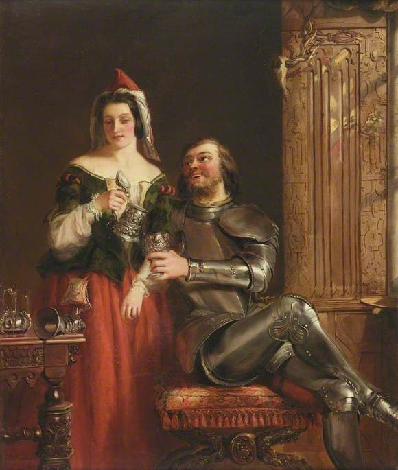 Le Chevalier et la Demoiselle - William Powell Frith