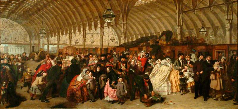 La gare - William Powell Frith