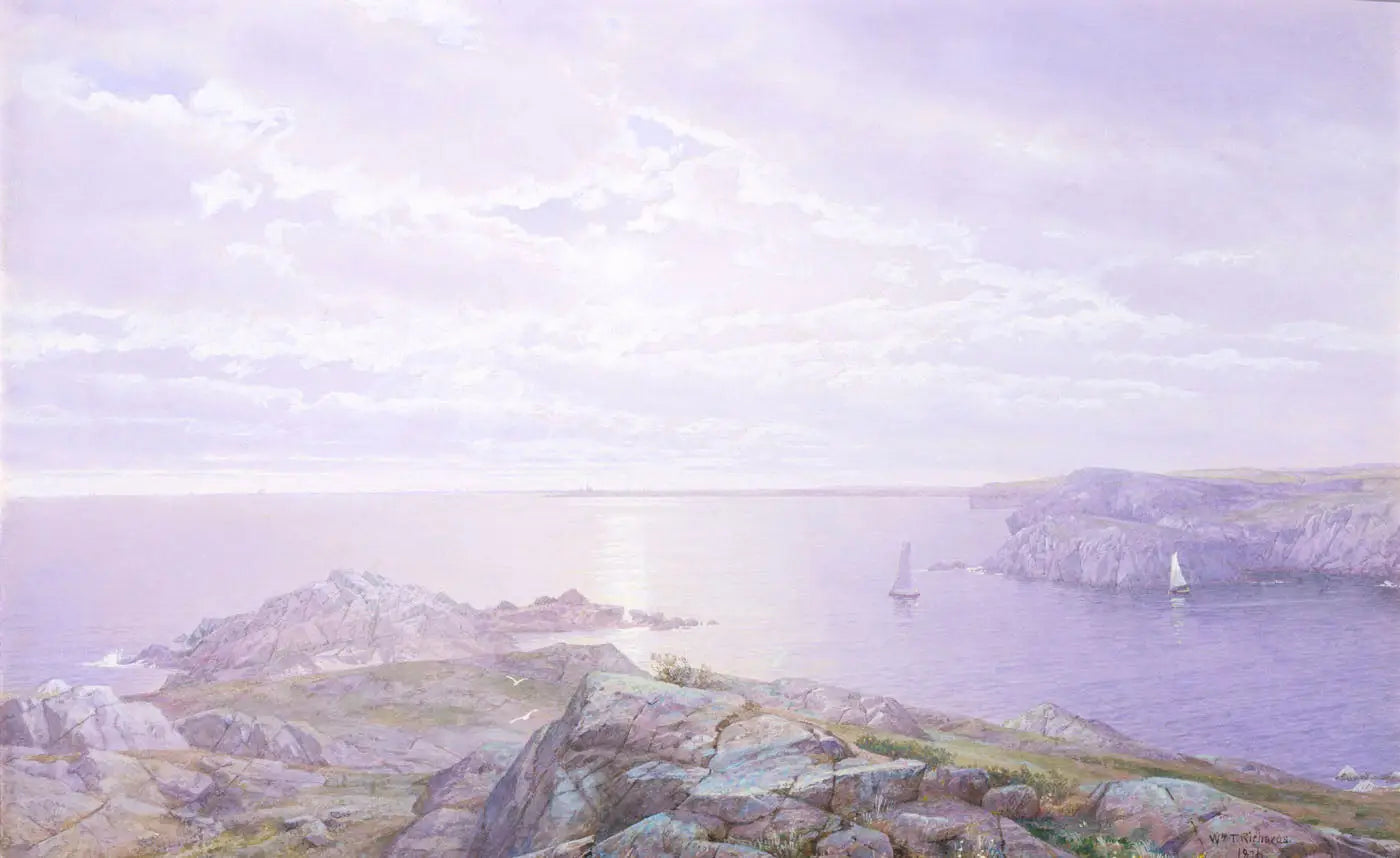 Crique rocheuse - William Trost Richards - Alpha Reproduction