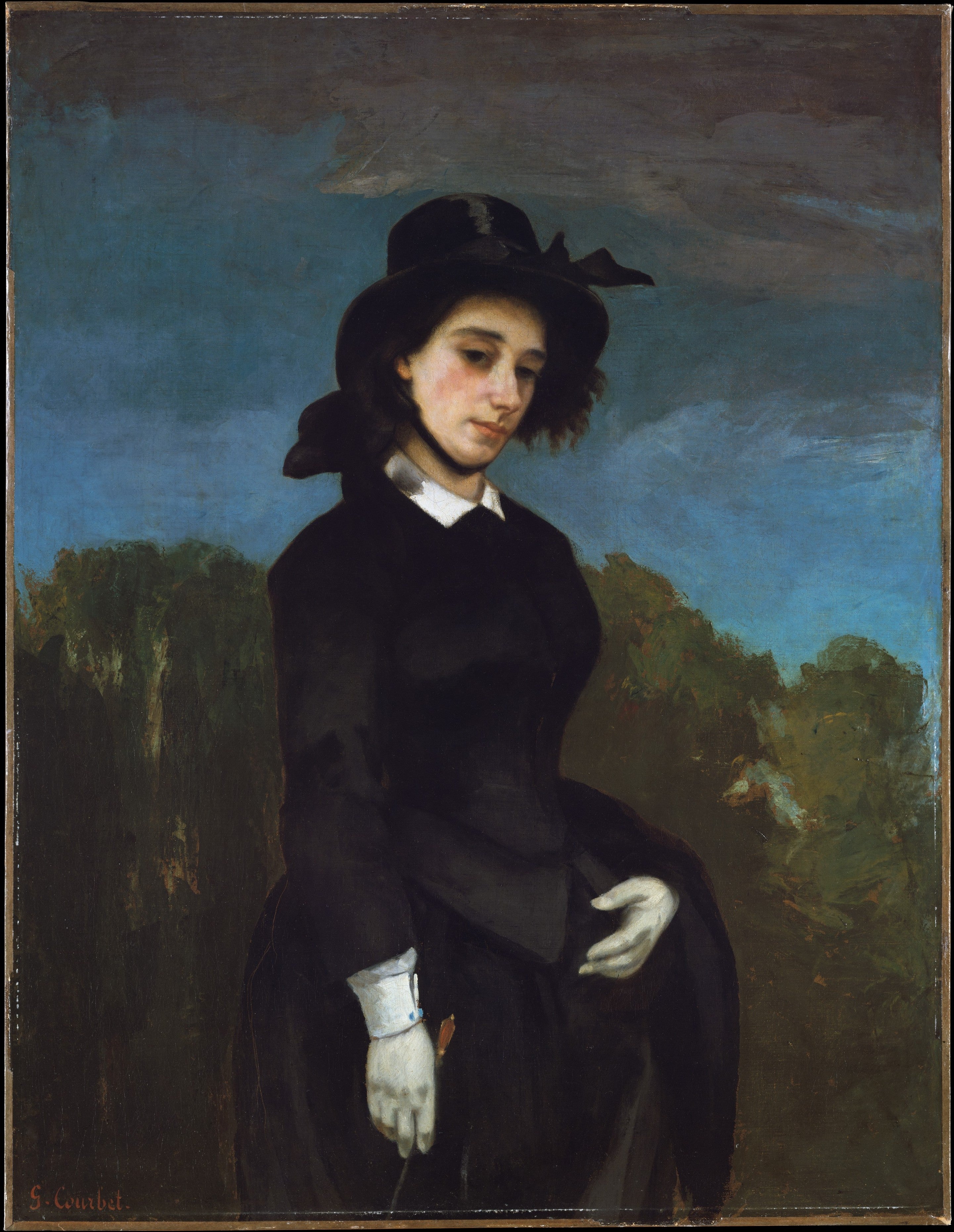 L'Amazone - Gustave Courbet