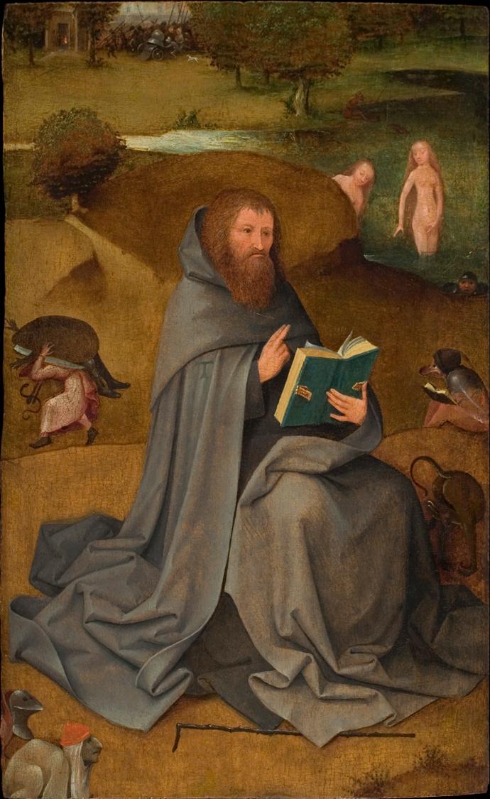 Sankt Antonii fristelse. - Hieronymus Bosch