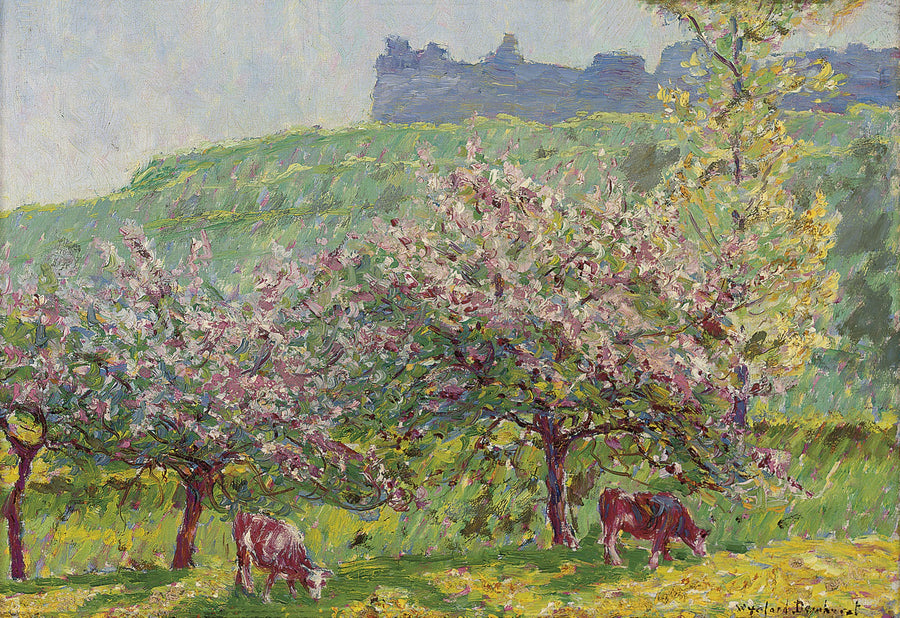 Floraison des pommiers à Arques-la-Bataille – Wynford Dewhurst