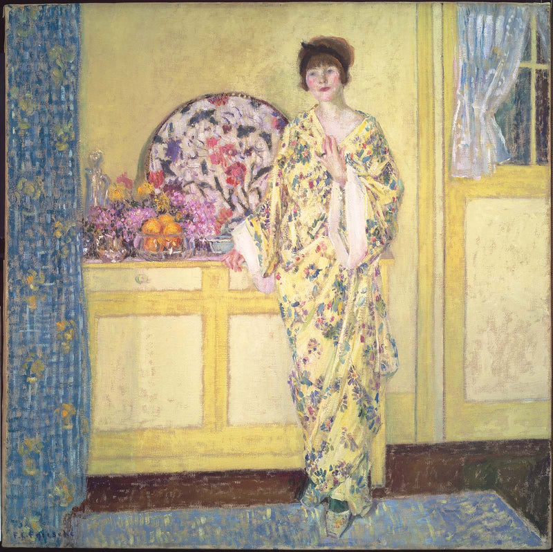 Det Gule Værelse - Frederick Carl Frieseke