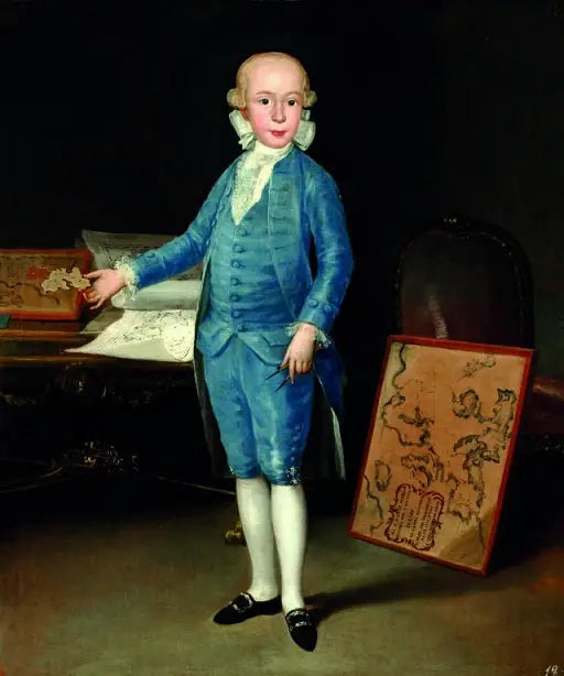 Luis María de Bourbon og Vallabriga - Francisco de Goya