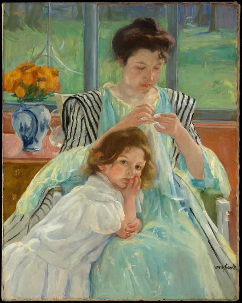 Unge Mor Kusine - Mary Cassatt