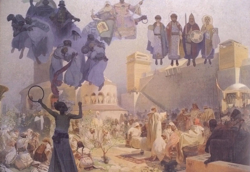 Introduktion til den slaviske liturgi - Alphonse Mucha