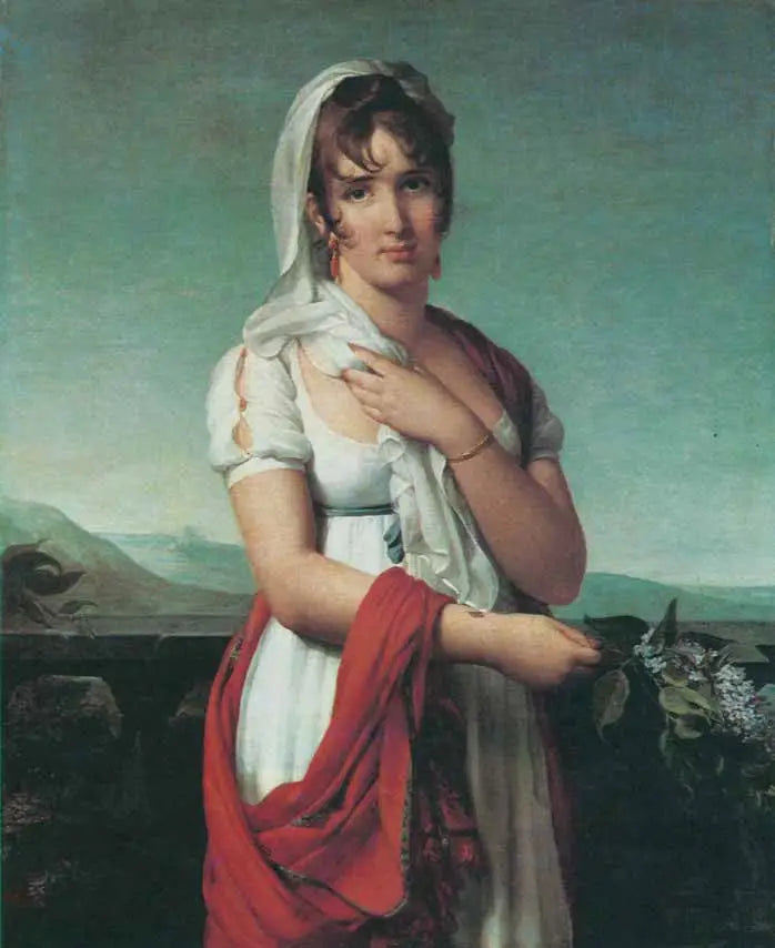 Portrait de Zoé-Victoire du Cayla née Talon - Marie-Guillemine Benoist - Alpha Reproduction