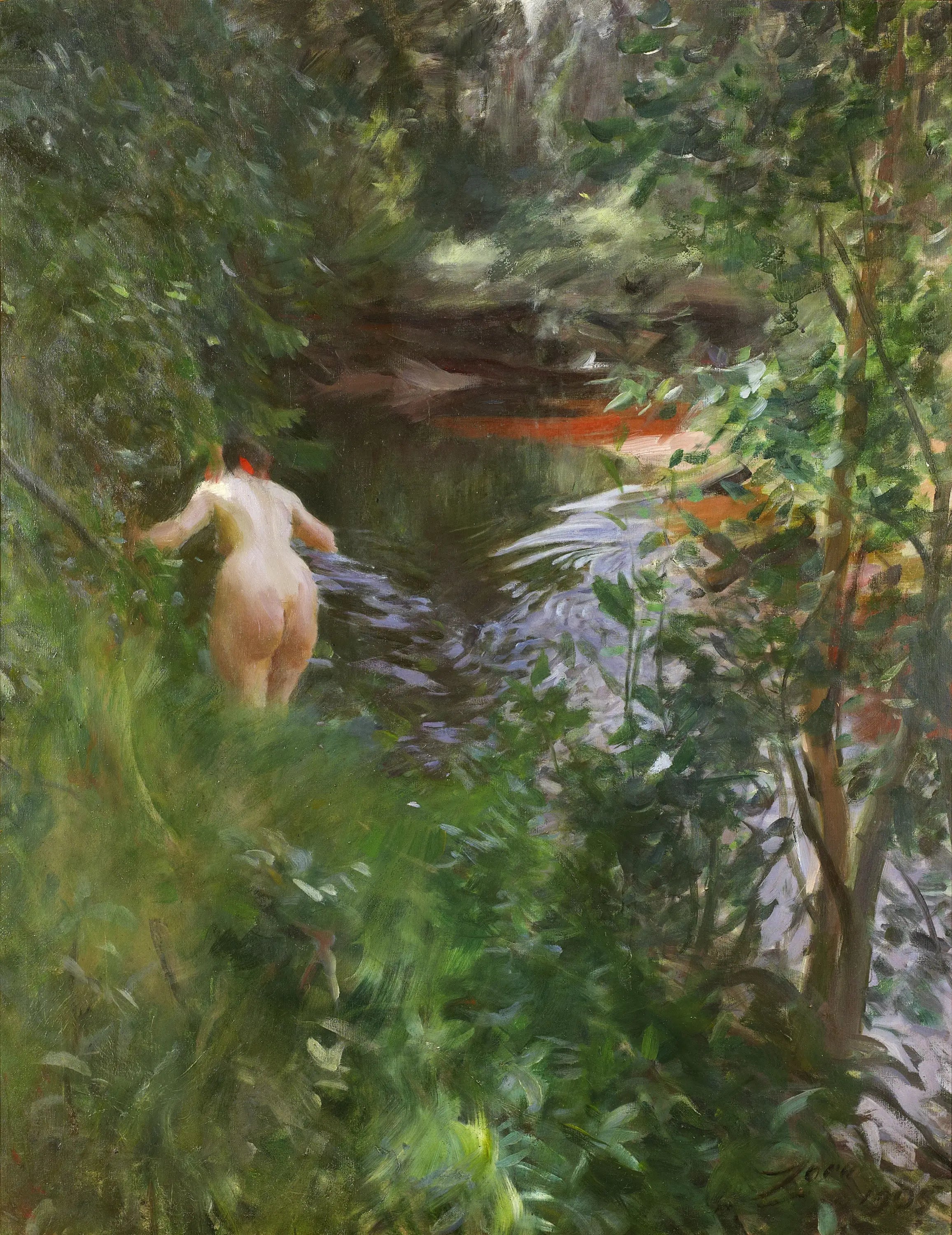À Gopsmor - Anders Zorn - Alpha Reproduction
