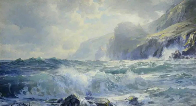 På Icart Point, Guernsey - William Trost Richards