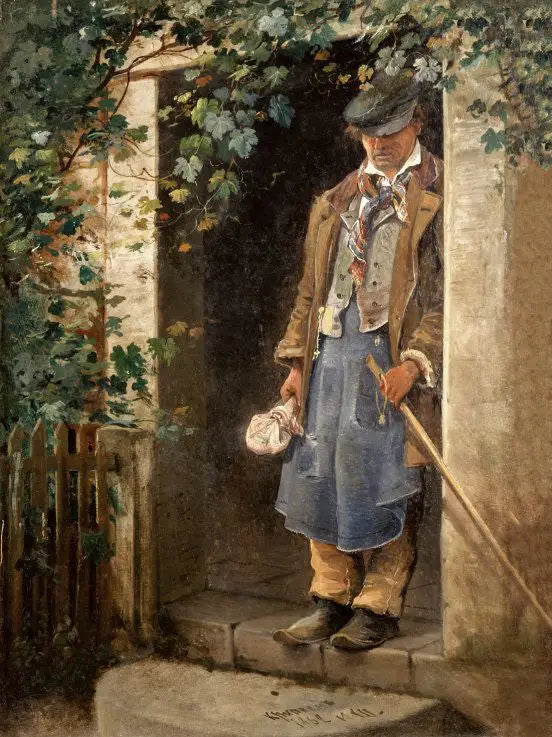 À Krippen. Manden ved døren - Ivan Chichkine