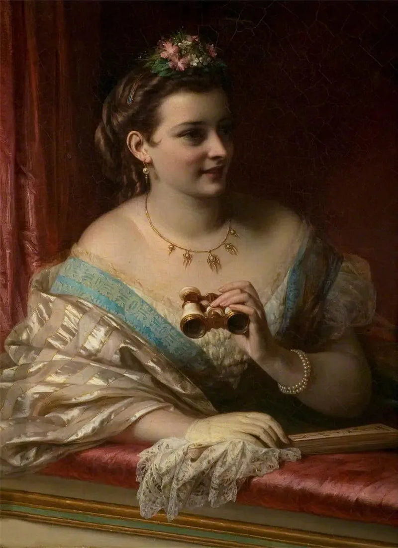 På Operaen - Thomas Francis Dicksee