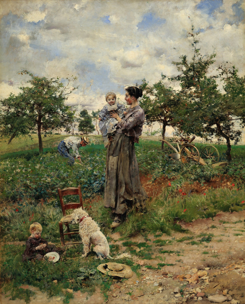 På landet - Giovanni Boldini