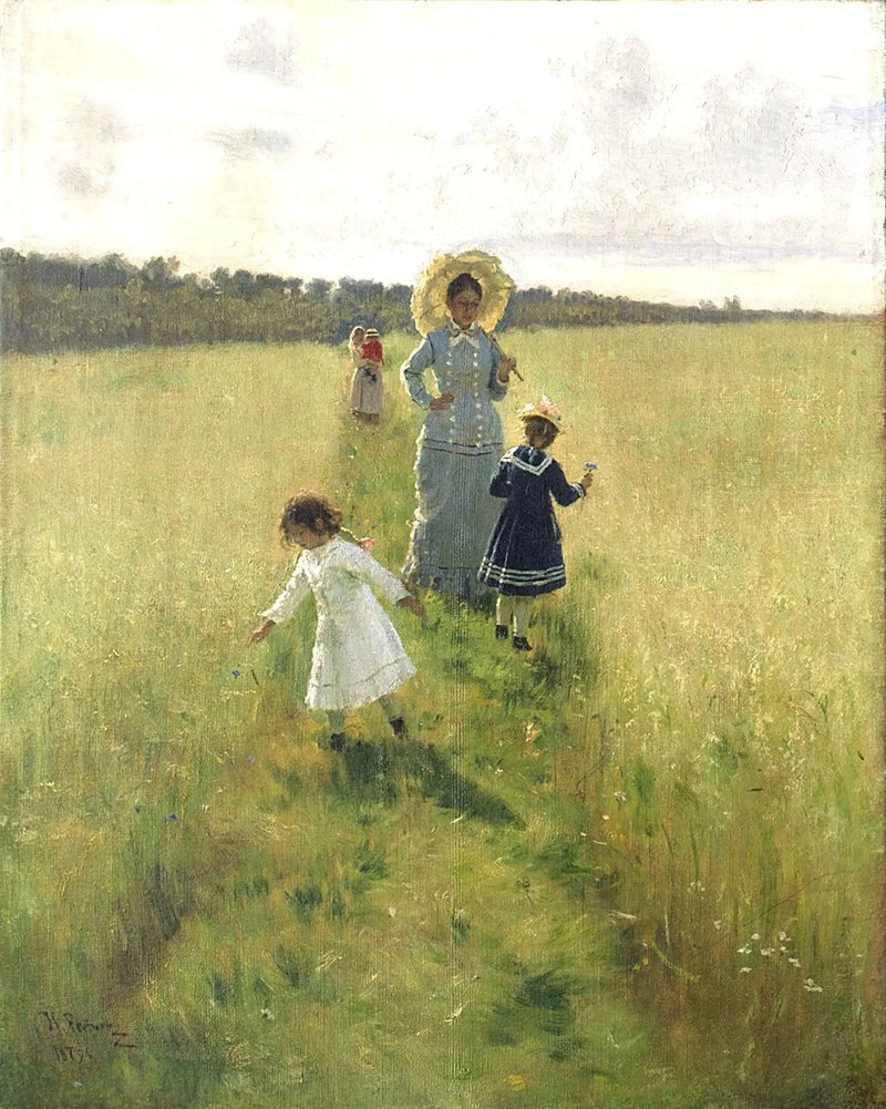 Ved grænsen - Ilja Repin