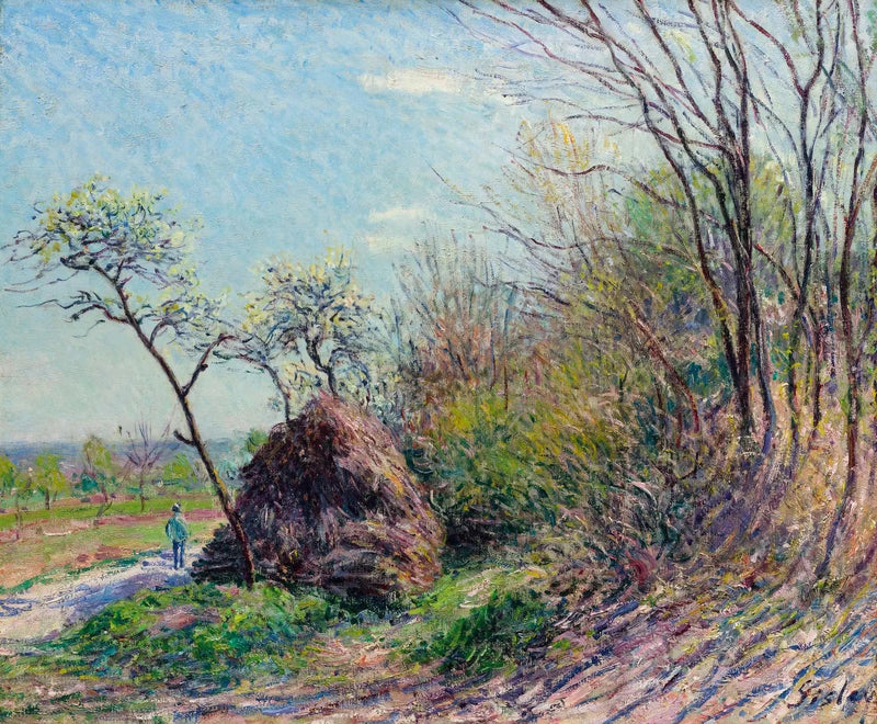 Ved skovbrynet - Les Sablons - Alfred Sisley