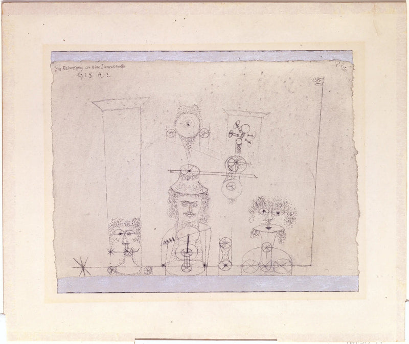 Til minde om en helt kvindelig gruppe - Paul Klee