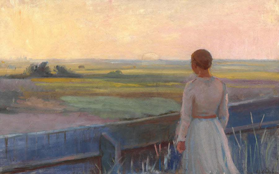 Ved skumringstid - Anna Ancher