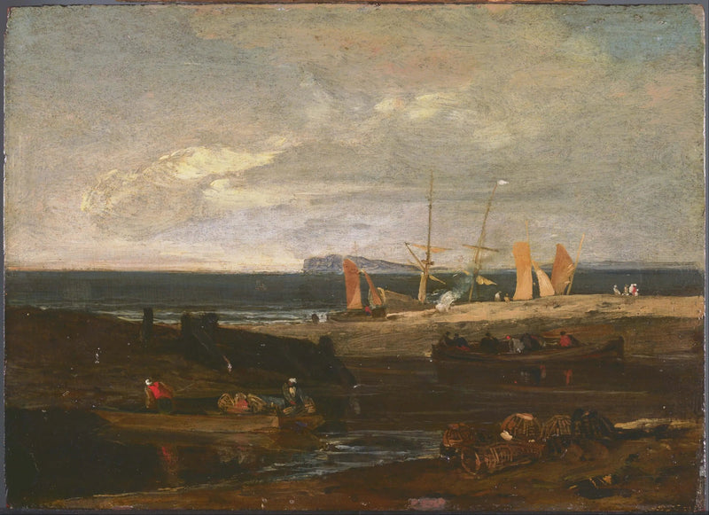 En scene på den engelske kyst - J. M. W. Turner