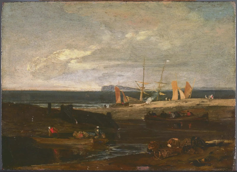 En scene på den engelske kyst - J. M. W. Turner