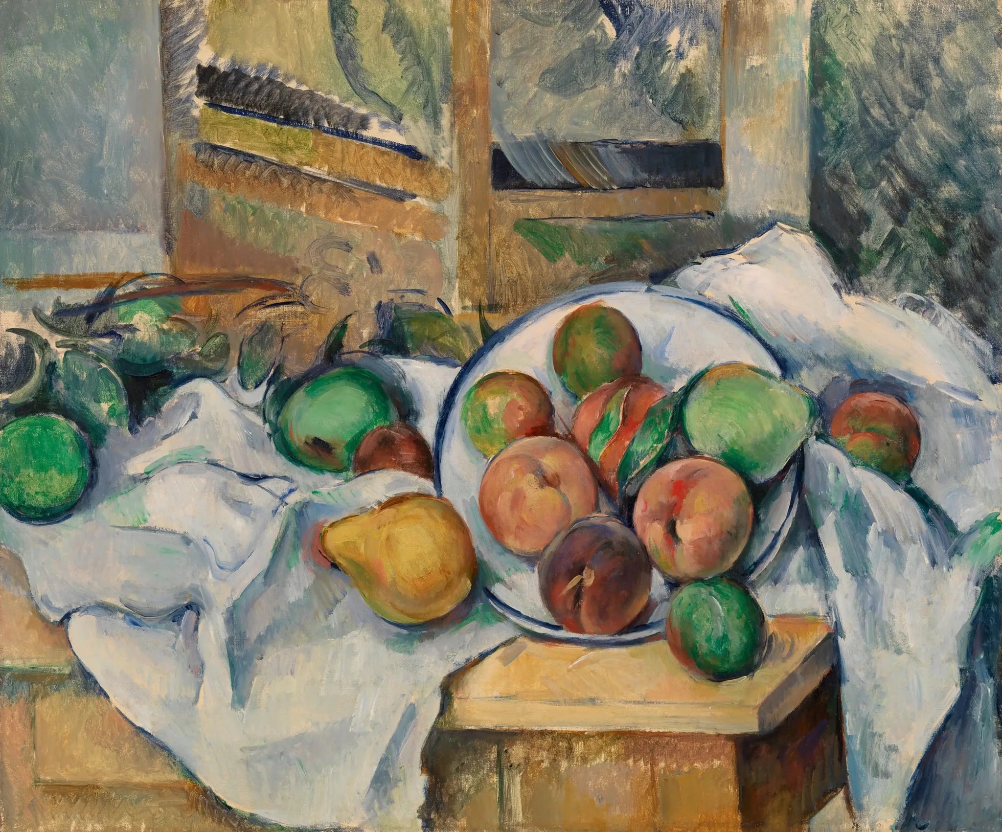 A Table Corner (Un coin de table) - Paul Cézanne image 1 reproduction de peinture à l’huile