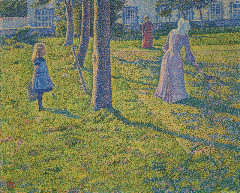 I Thuin eller tennisfesten - Théo van Rysselberghe