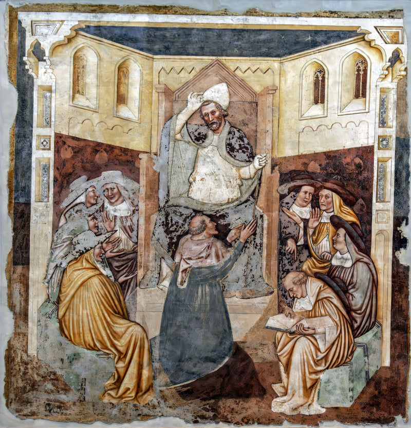 Paveafsked (Historier om Sankt Ursula) - Tomaso da Modena