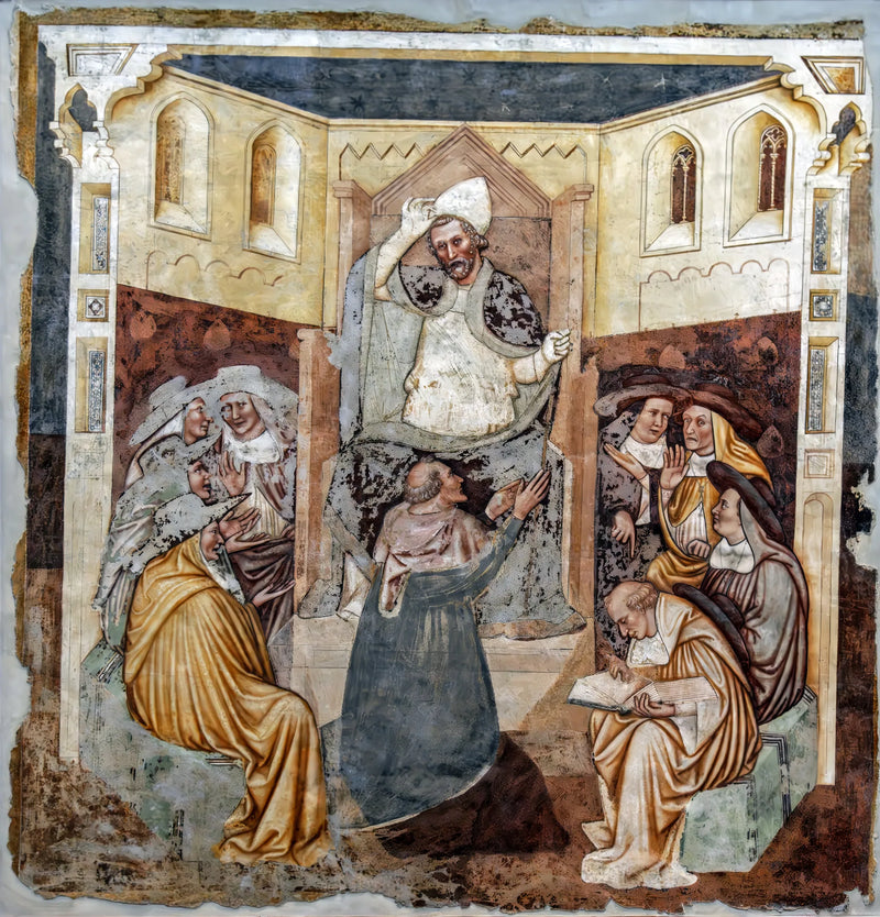 Paveafsked (Historier om Sankt Ursula) - Tomaso da Modena