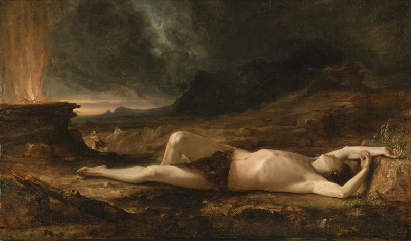 Abel død - Thomas Cole