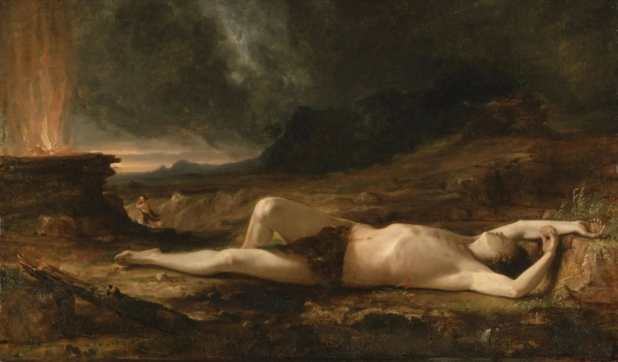 Abel død - Thomas Cole