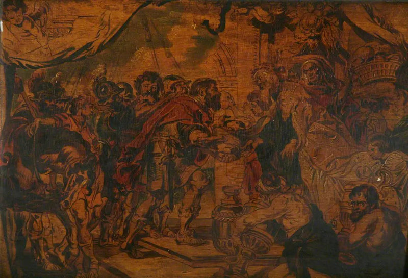 Abraham og Melchisedek - Peter Paul Rubens