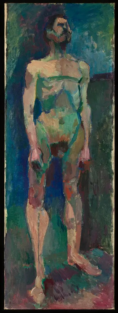 Reproduction du tableau « Académie d'homme - Henri Matisse » par Alpha Reproduction en peinture à l’huile