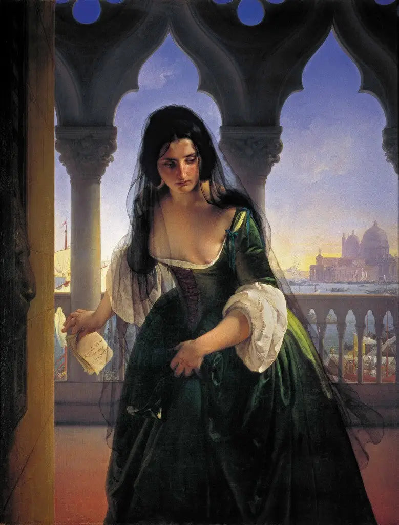 Anklaget hemmeligt - Francesco Hayez