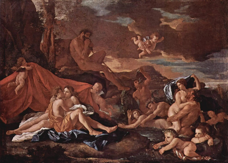 Acis og Galathea - Nicolas Poussin